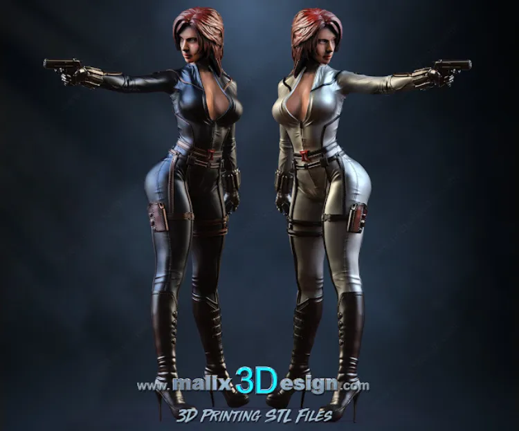 Widow - 3D Printable Model