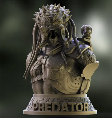 PREDATOR ( bust ) - STL Files