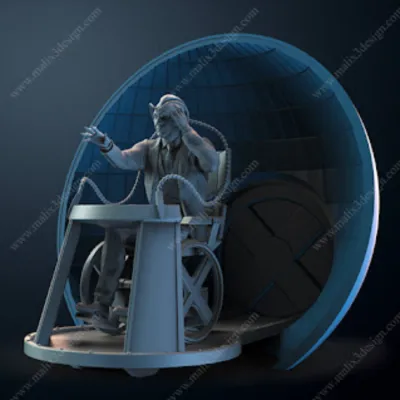 Professor X - STL Files for 3D Printing