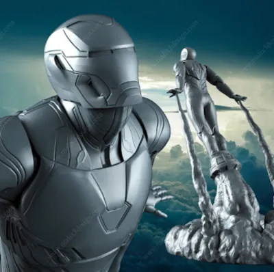IRON SUIT ( Model 50 ) - 3D Printable Model