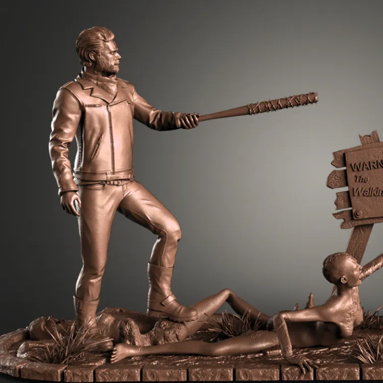 The Walking Dead - NEGAN 3D Printable Model