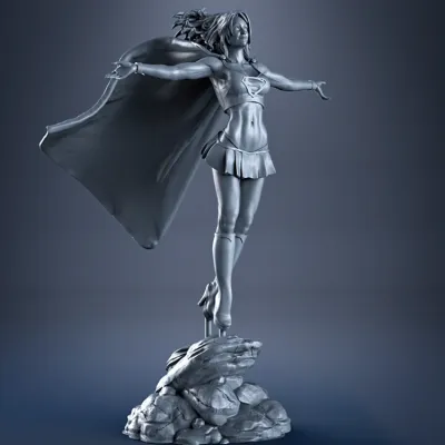 SUPERGIRL - 3D Printable Model