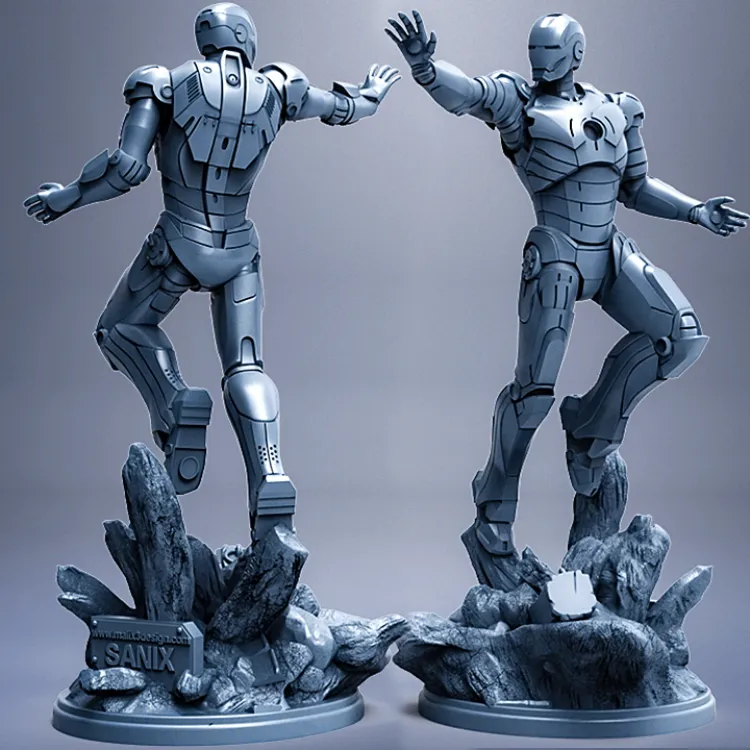 IRON SUIT ( model 3 ) - 3D Printable Model
