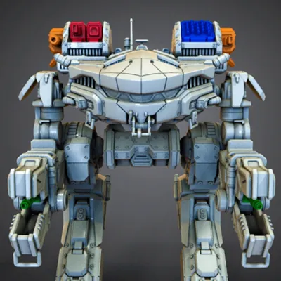 Mech King Crab ( Guns ) - STL Files