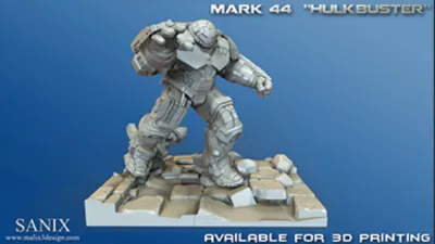 Iron Machine / GreenBuster - 3D Printable Model
