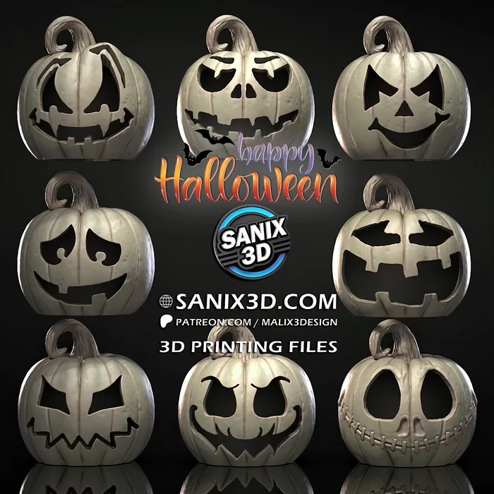 Halloween Pumpkins - STL Files
