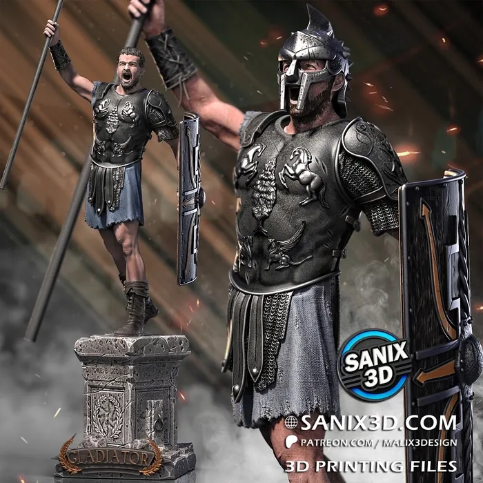 GLADIATOR - 3D Printing Files