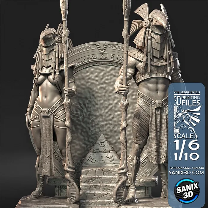 STARGATE / Horus Goards - 3D Printing Files