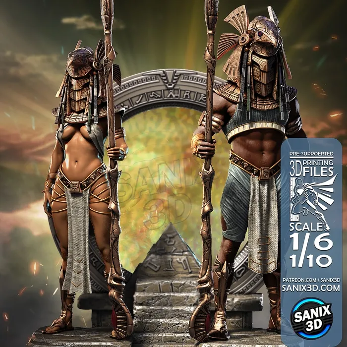 STARGATE / Horus Goards - 3D Printing Files