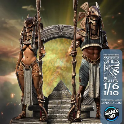 STARGATE / Horus Goards - 3D Printing Files
