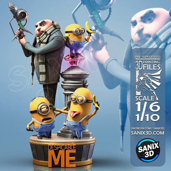 Despicable Me - 3D Printing Files