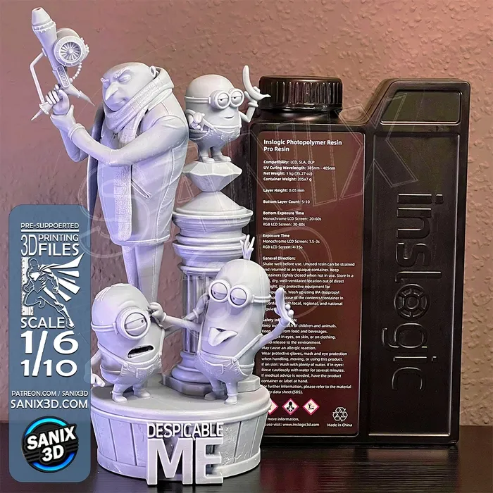 Despicable Me - 3D Printing Files
