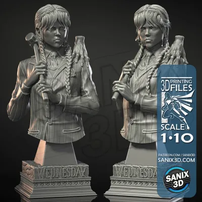 Weirdo ( Bust ) - STL Files