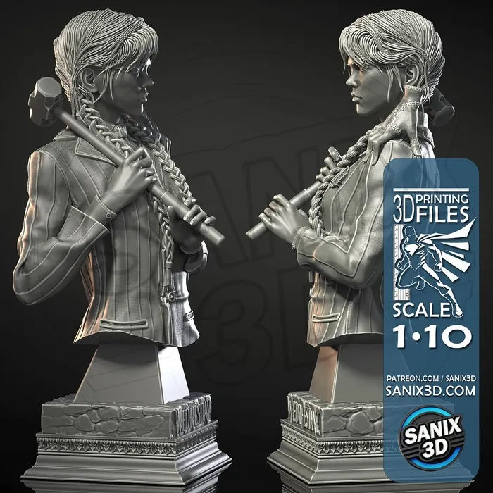 Weirdo ( Bust ) - STL Files