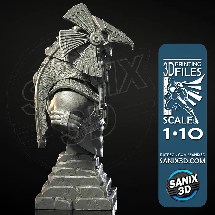STARGATE / Horus Goard ( BUST ) - STL Files