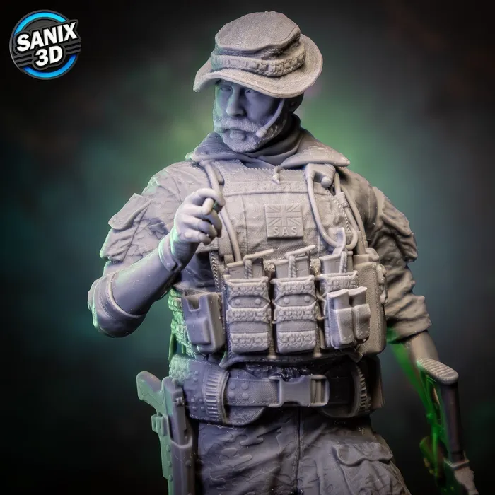 CAPTAIN PRICE ( COD ) - STL Files