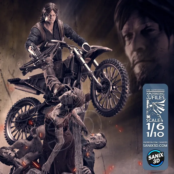 Daryl ( TWD ) - 3D Printing Files