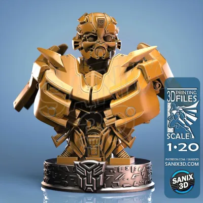 BumbleBee ( Bust ) - STL Files