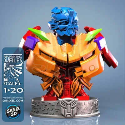 BumbleBee ( Bust ) - STL Files