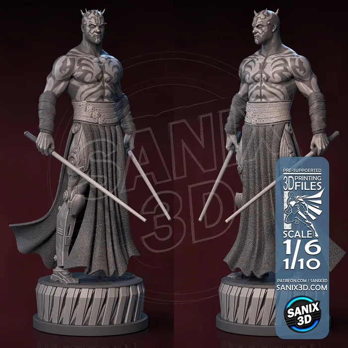 Darth Maul - 3D Printing Files