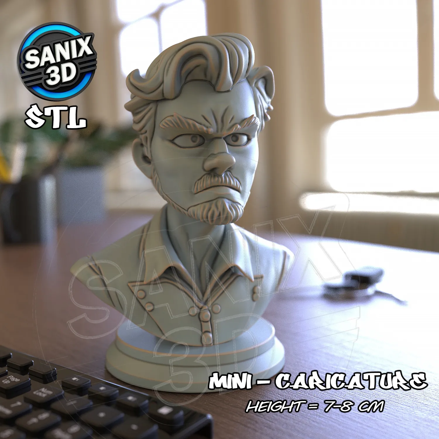 Mini / Leonardo DiCaprio ( STL File )