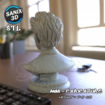 Mini / Leonardo DiCaprio ( STL File )