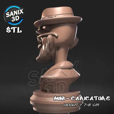 Mini / Heisenberg Walter White ( STL File )