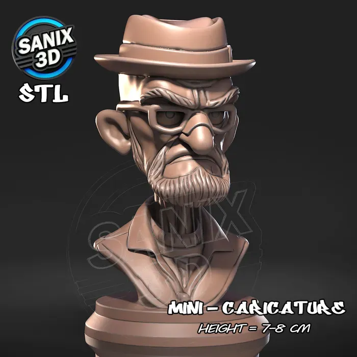 Mini / Heisenberg Walter White ( STL File )