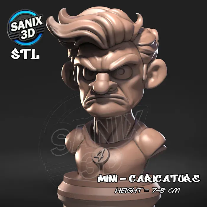 Mini / Mister Fantastic ( STL File )
