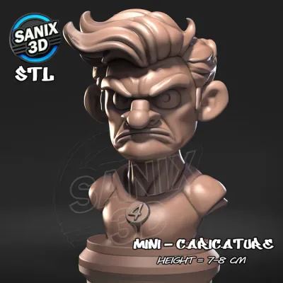 Mini / Mister Fantastic ( STL File )