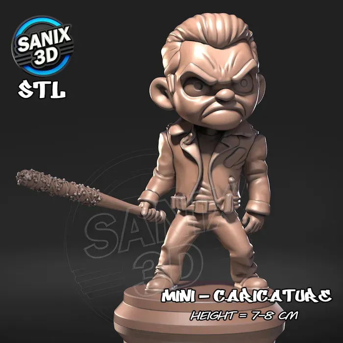 Mini / Negan ( STL File )
