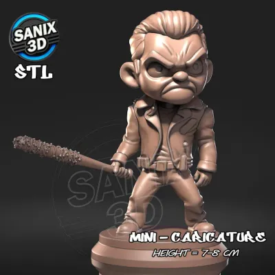 Mini / Negan ( STL File )