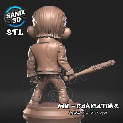 Mini / Negan ( STL File )