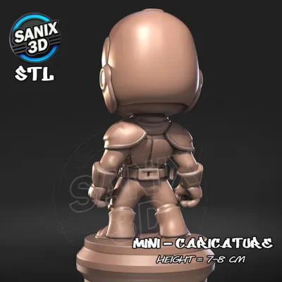 Mini / Judge Dredd ( STL File )
