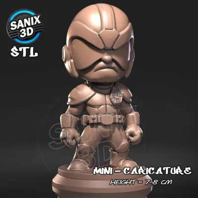 Mini / Judge Dredd ( STL File )