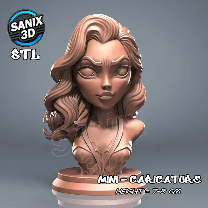 Mini / Wonder Woman ( STL File )