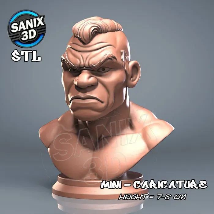 Mini / Mike Tyson ( STL File )