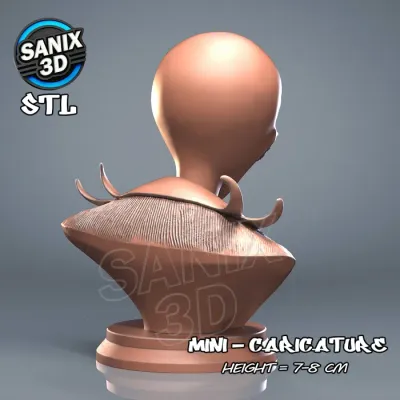 Mini / Jack Skellington ( STL File )