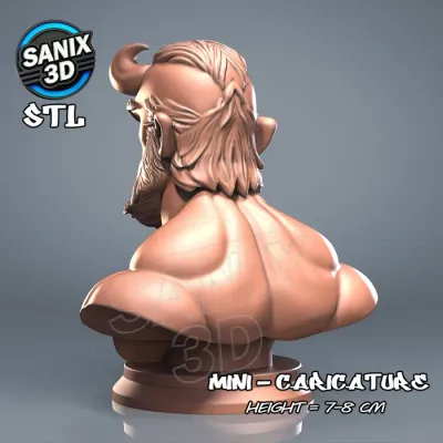 Mini / Hellboy ( STL File )