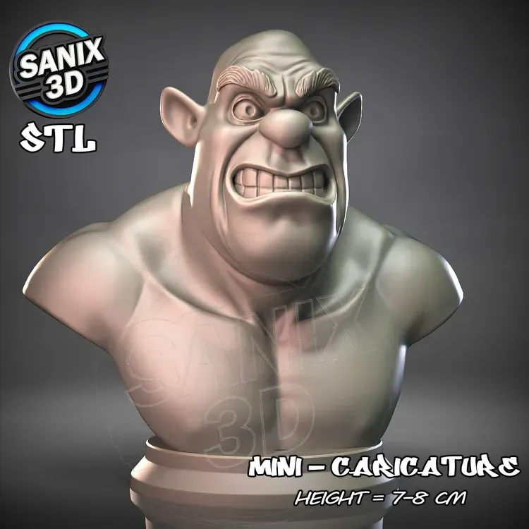 Mini / Shrek ( STL File )
