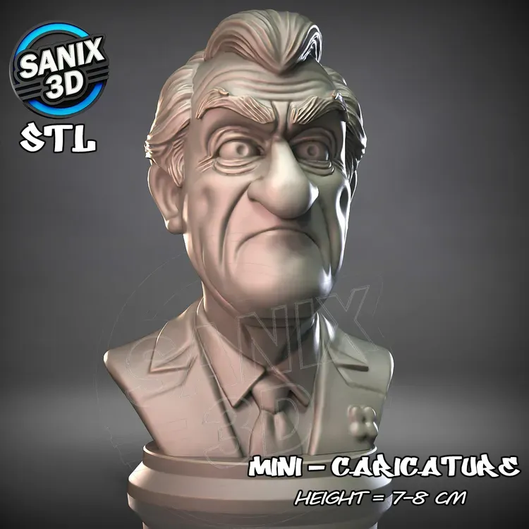 Mini / Robert De Niro ( STL File )