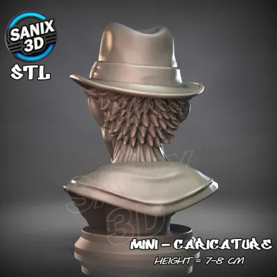 Mini / Freddy Krueger ( STL File )