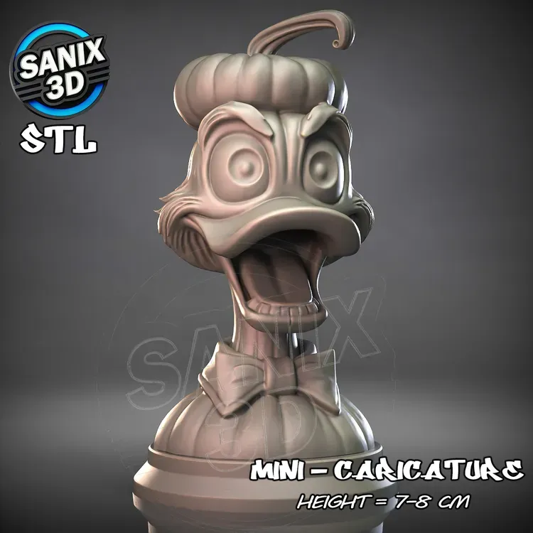 Mini / Pumkin Duck ( STL File )