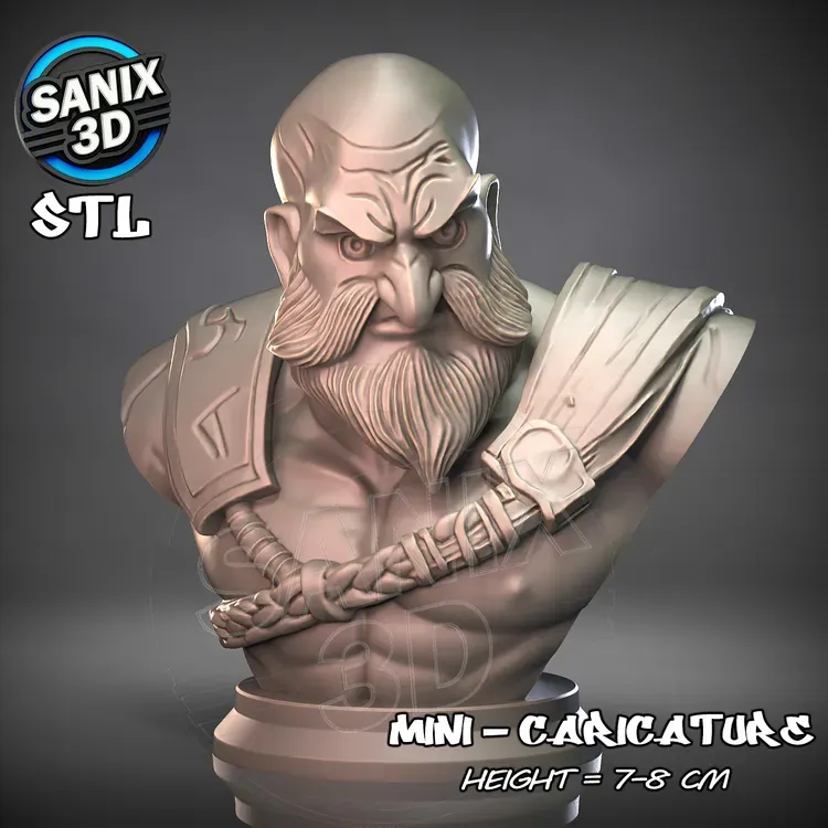 Mini / Kratos ( STL File )