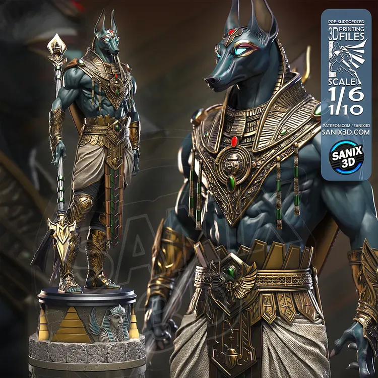 ANUBIS - 3D Printing Files