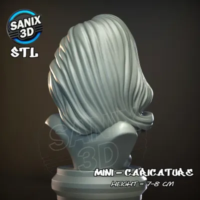 Mini / Angelina Jolie ( STL File )