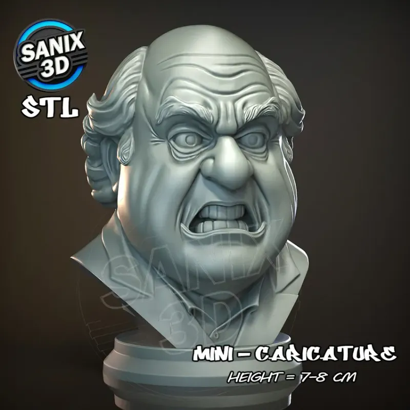 Mini / Danny DeVito ( STL File )