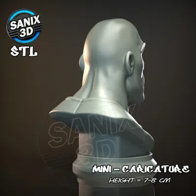 Mini / Dwayne Johnson ( STL File )
