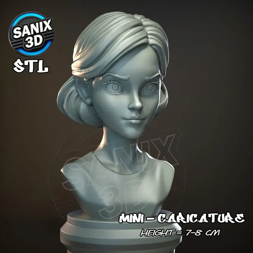 Mini / Emma Watson ( STL File )