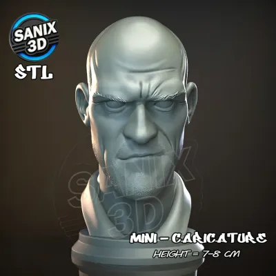 Mini / Jason Statham ( STL File ) Mini / Jason Statham ( STL File )